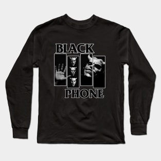 Black Phone Long Sleeve T-Shirt